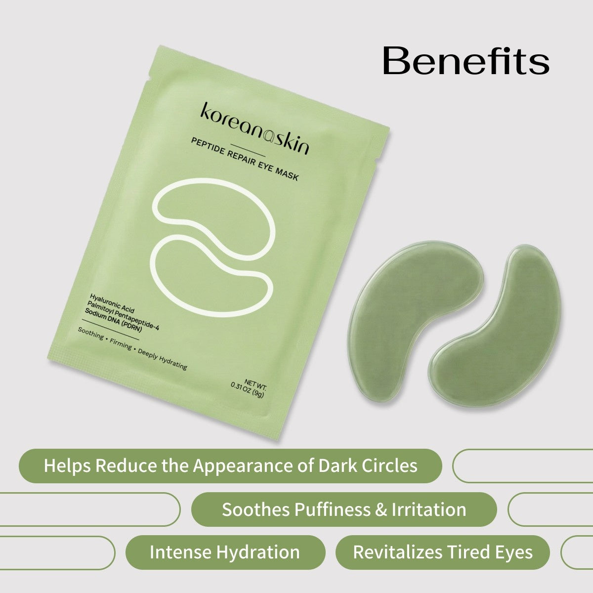 Koreana Skin Peptide Repair Eye Mask Recover Youthful Eyes Today! Koreana Skin Peptide Repair Eye Mask Recover Youthful Eyes Today!