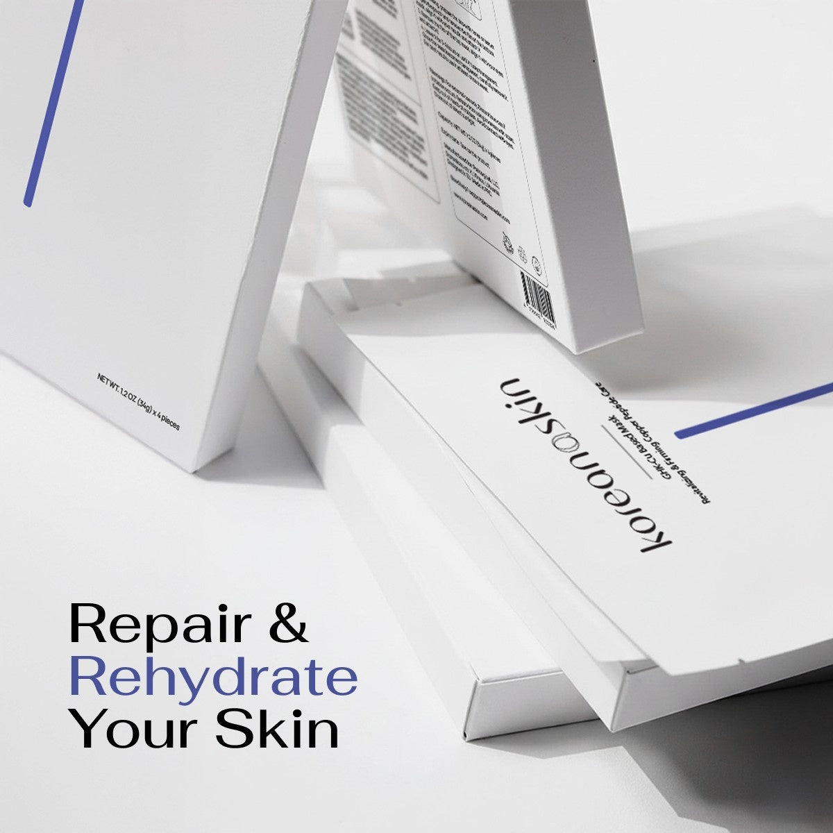 Koreana Skin GHK-Cu Copper Peptide Mask Revitalizing & Firming Hydrogel Sheet Mask Koreana Skin GHK-Cu Copper Peptide Mask Revitalizing & Firming Hydrogel Sheet Mask