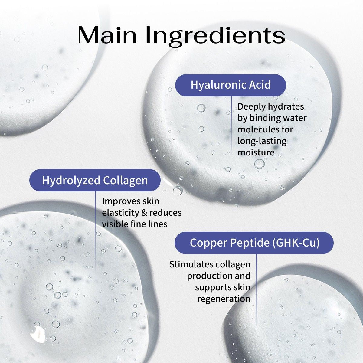 Koreana Skin GHK-Cu Copper Peptide Mask Revitalizing & Firming Hydrogel Sheet Mask Koreana Skin GHK-Cu Copper Peptide Mask Revitalizing & Firming Hydrogel Sheet Mask