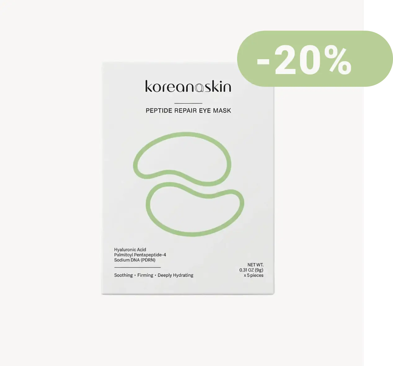 Koreana Skin Peptide Repair Eye Mask Subscription