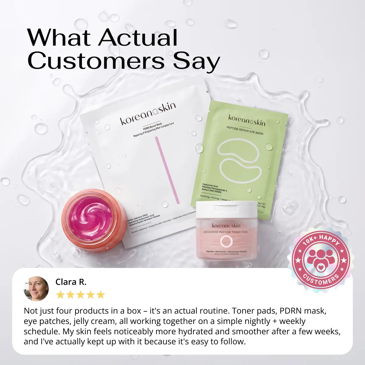 Glass Skin Evening Ritual – 4-Step Set