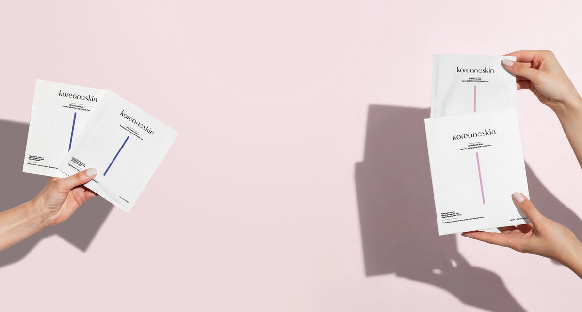 Koreana Skin hydrating sheet mask campaign image